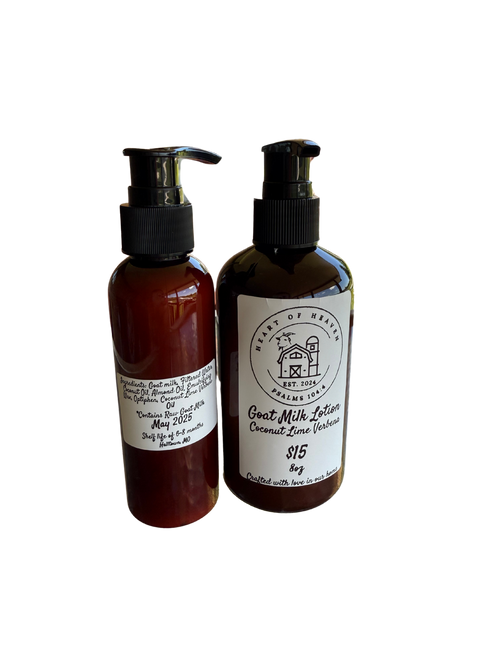 Coconut Lime Verbena Goat Milk Lotion