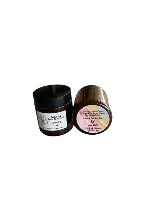Aroma Siez Goat Milk & Honey Body Scrub
