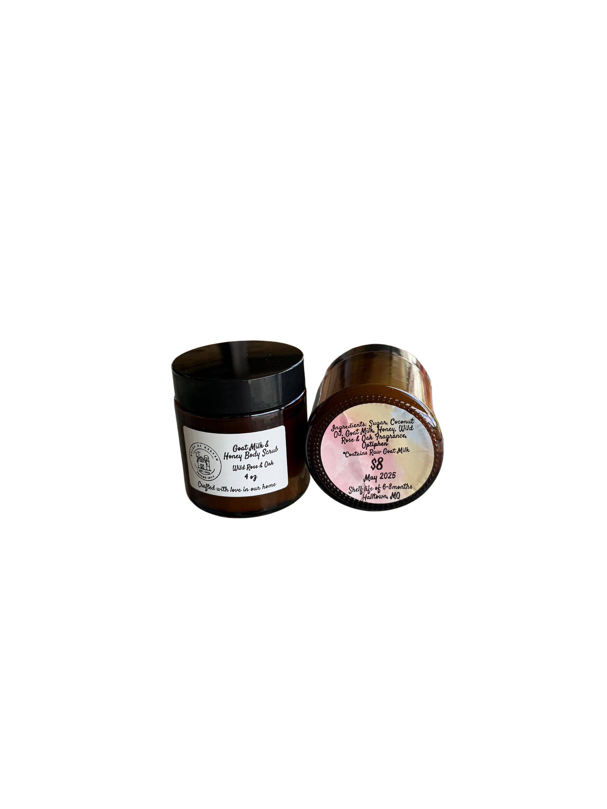 Wild Rose & Oak Goat Milk & Honey Body Scrub